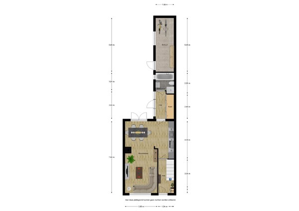 Floorplan - Hondiusstraat 39, 4532 CA Terneuzen